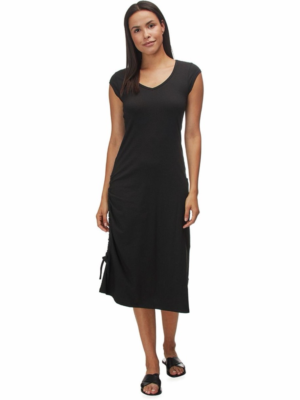Toad & Co black muse dress